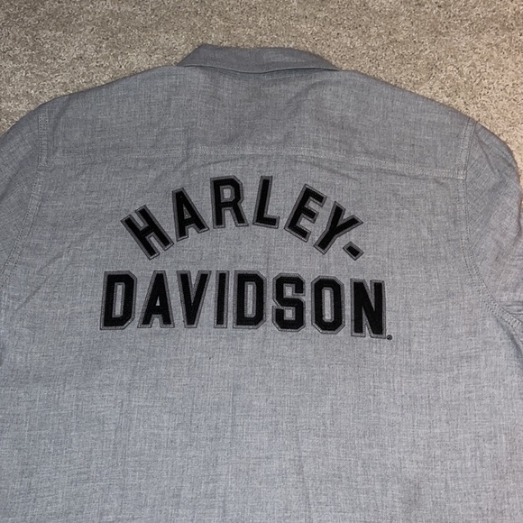 Harley Davidson Button Down - Picture 3 of 3
